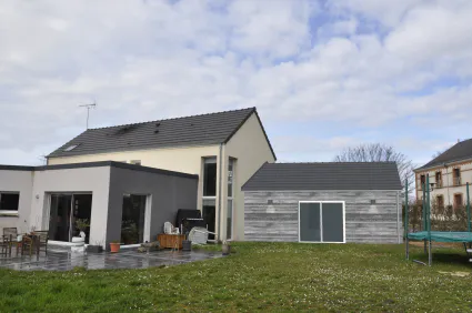 Vue facade interieur