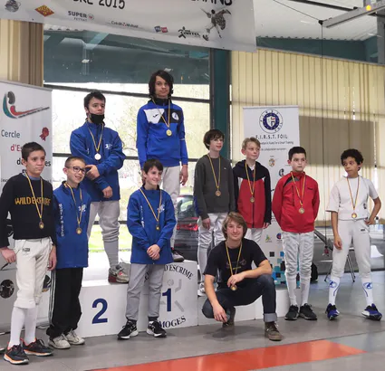 Trois podiums à Limoges
