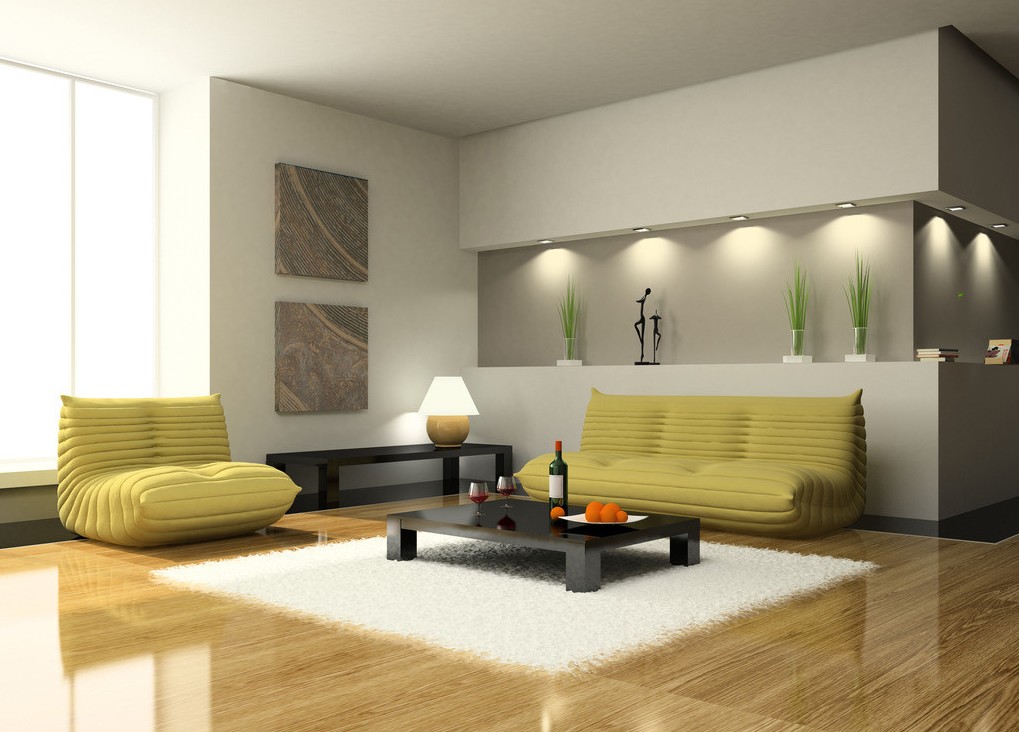 Creative wall design modern minimalist living room house 64000 PAU