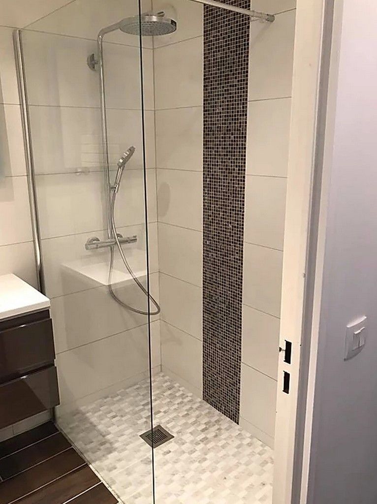 installation sanitaire renovation salle de bain douche italienne a goderville