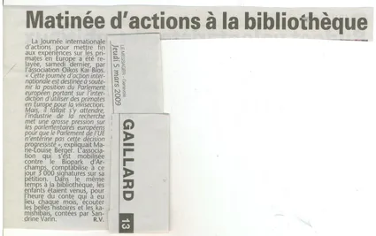 Fin experimentation sur les primates 28 fevrier gaillardmessager