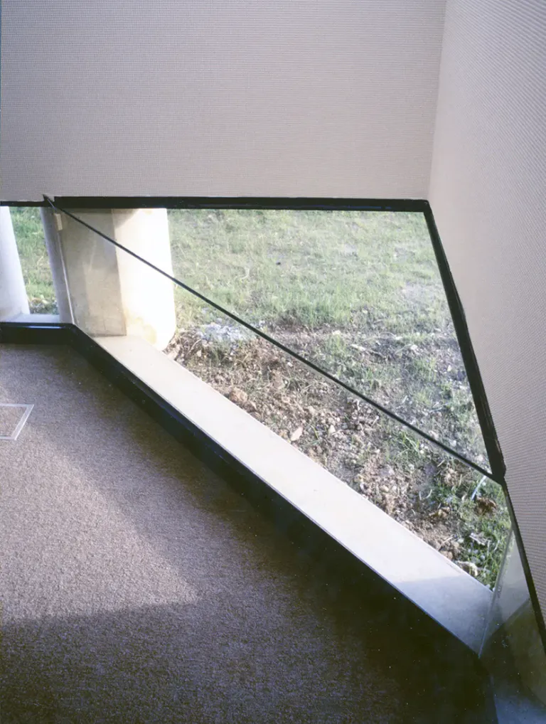 Angle verre reduit w