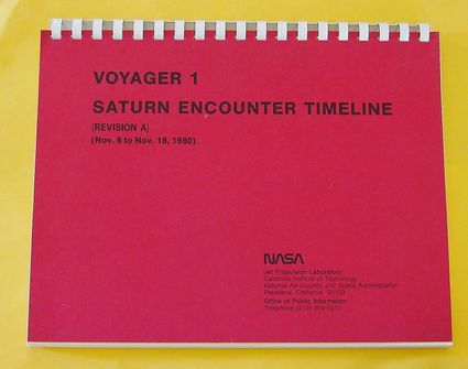 Saturn encounter timeline