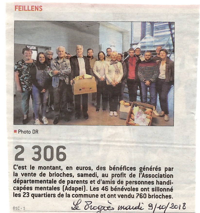 Le progres du 9 octobre 2018 bis