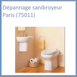 Dépannage sanibroyeur Paris 11