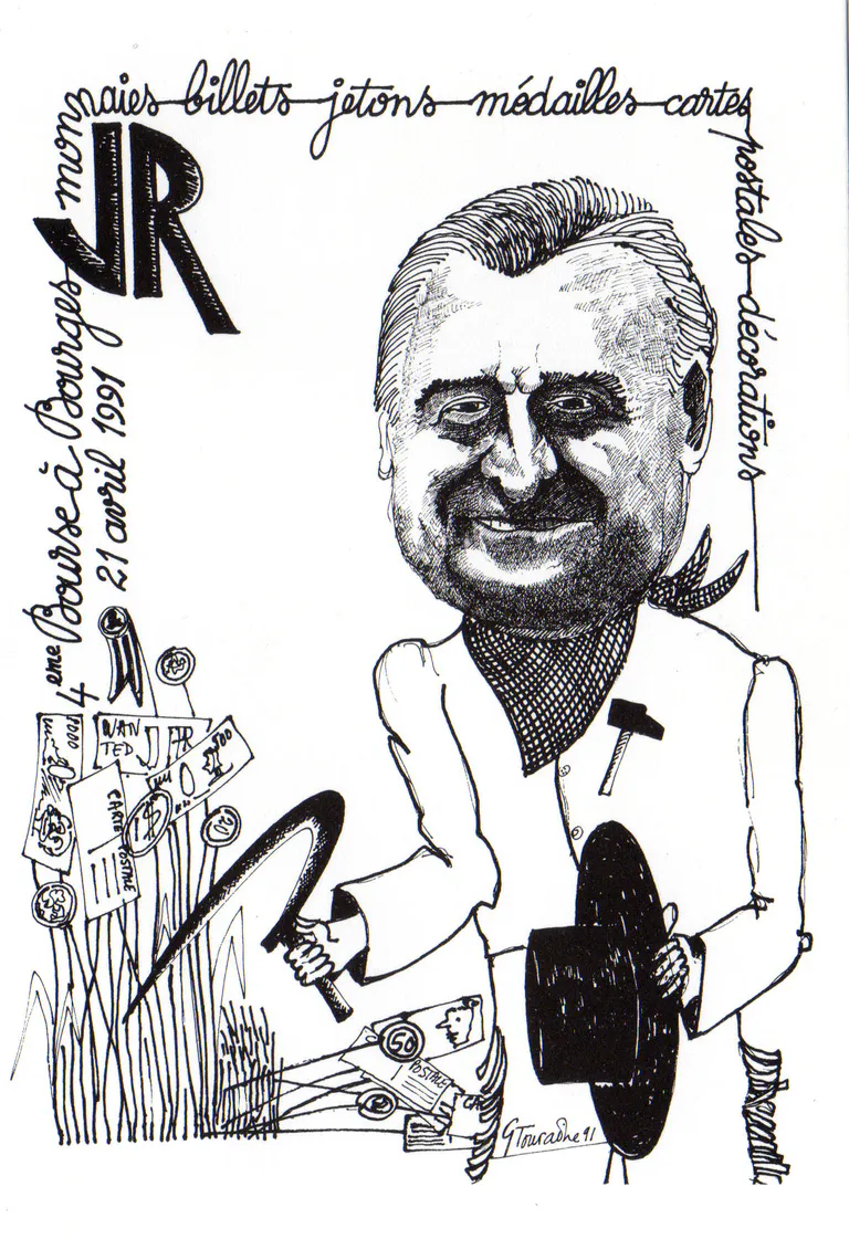 1991 j r du salon des collectionneurs jacques rimbault maire de bourges