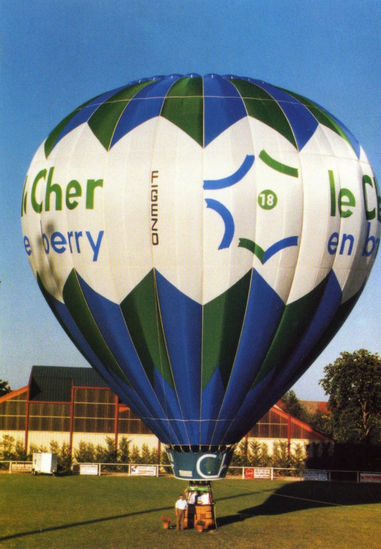 1993 18 juin montgolfiere promo cher a mehun