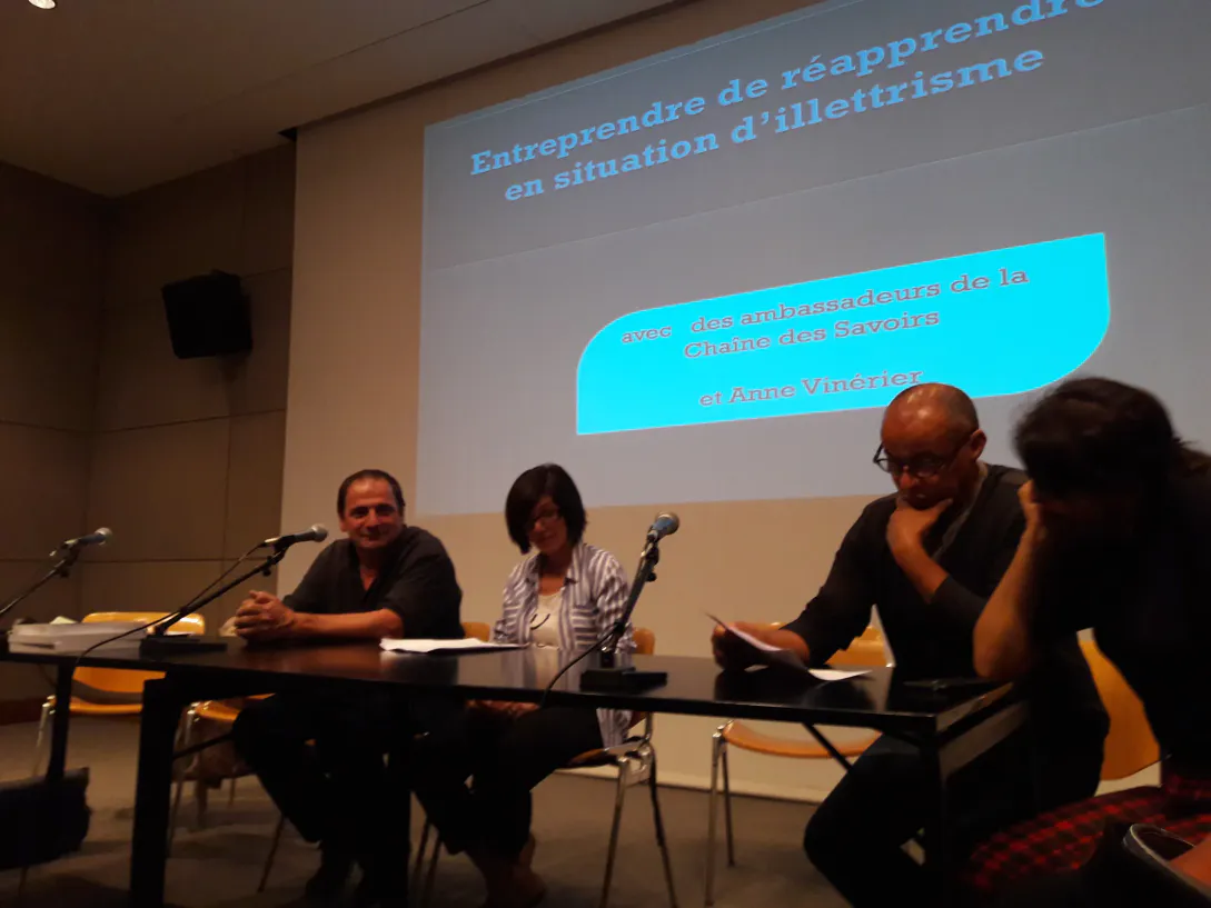 conférence à Nimes, 10 septembre 2019