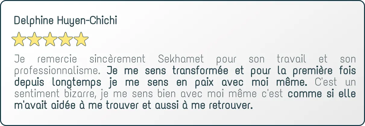 Temoignage de delphineblanc