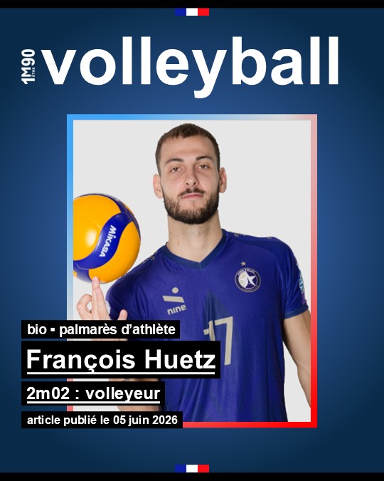 Sport volleyball huetz francois 2m02