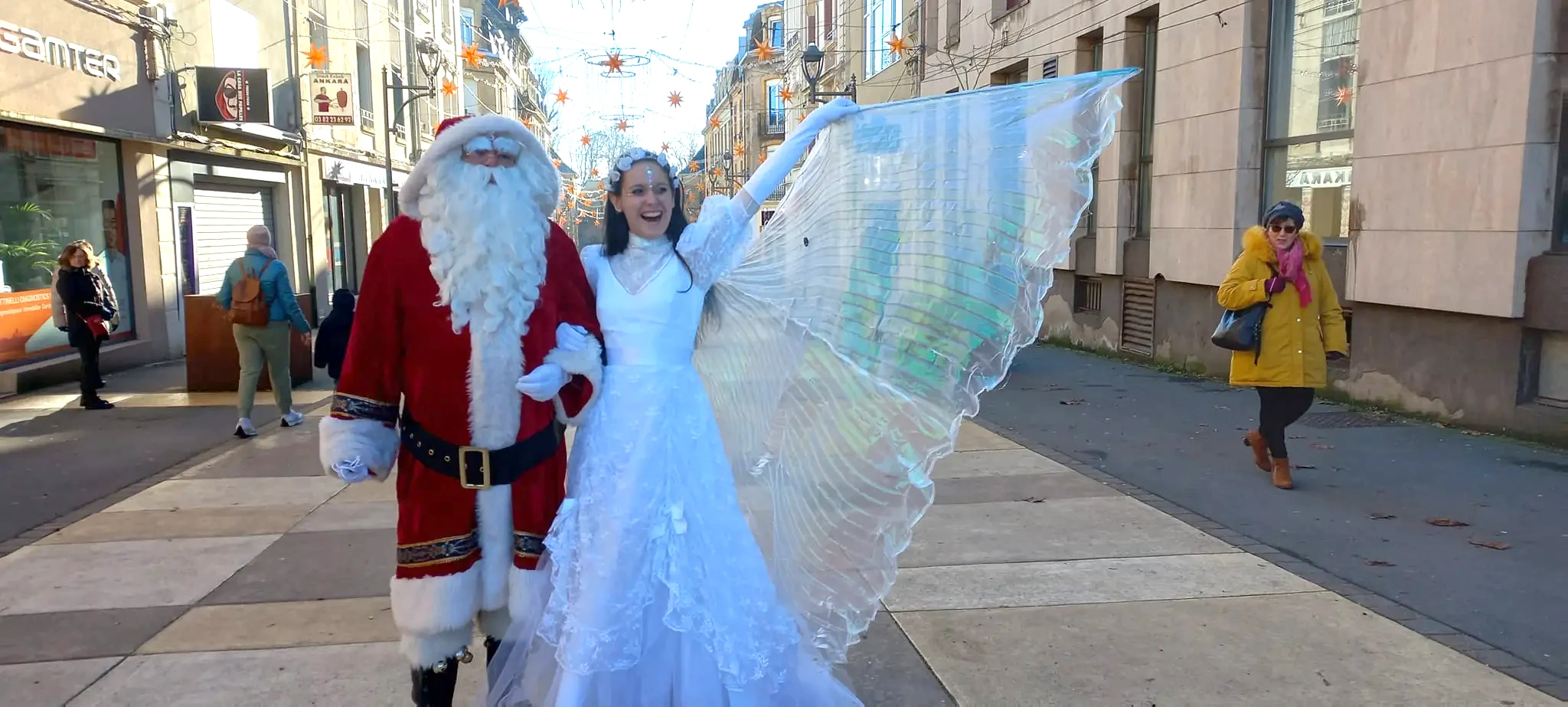 Pere noel et christkindel