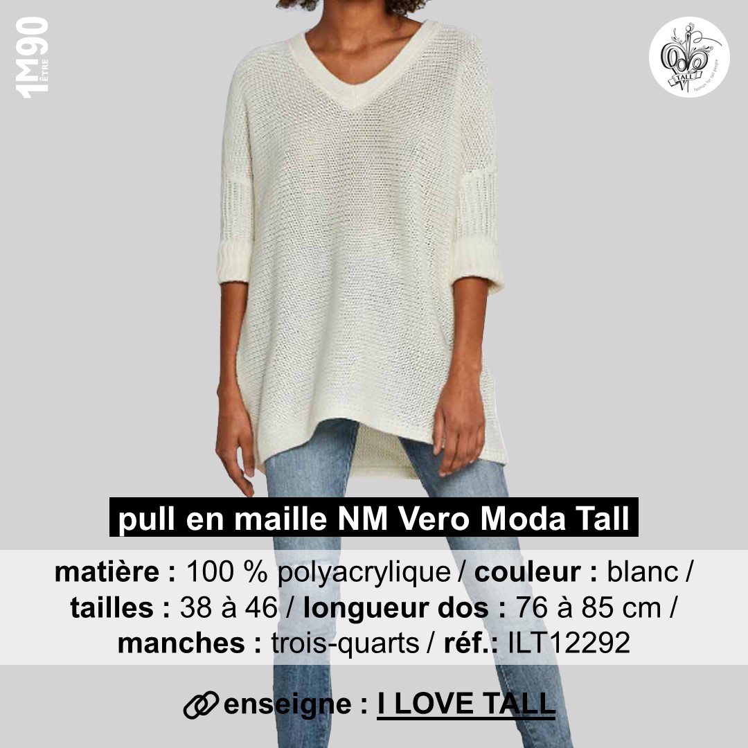 Mode ilt f pull maille m