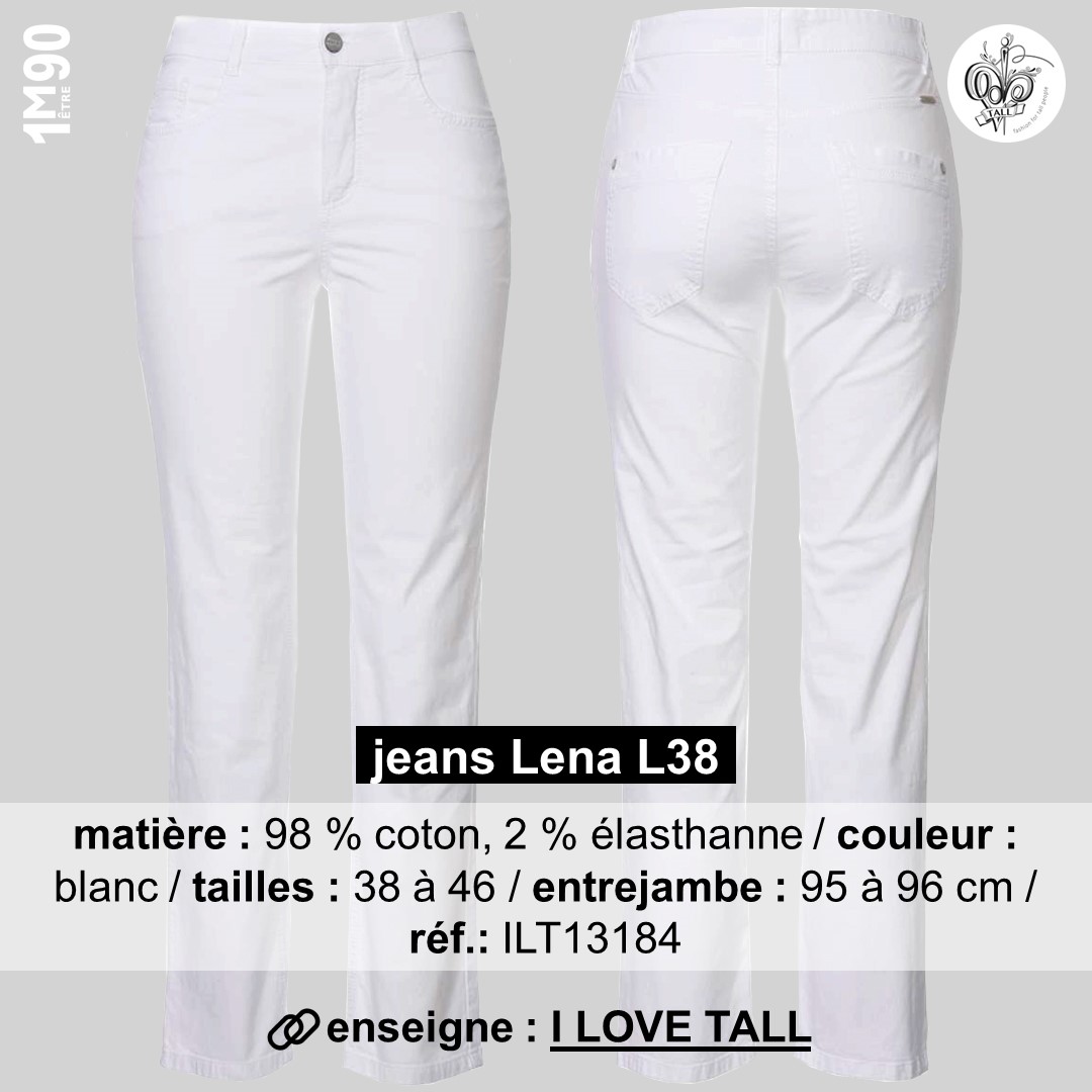 Mode ilt f pantalon blanc m