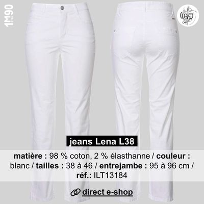 Mode ilt f pantalon blanc s