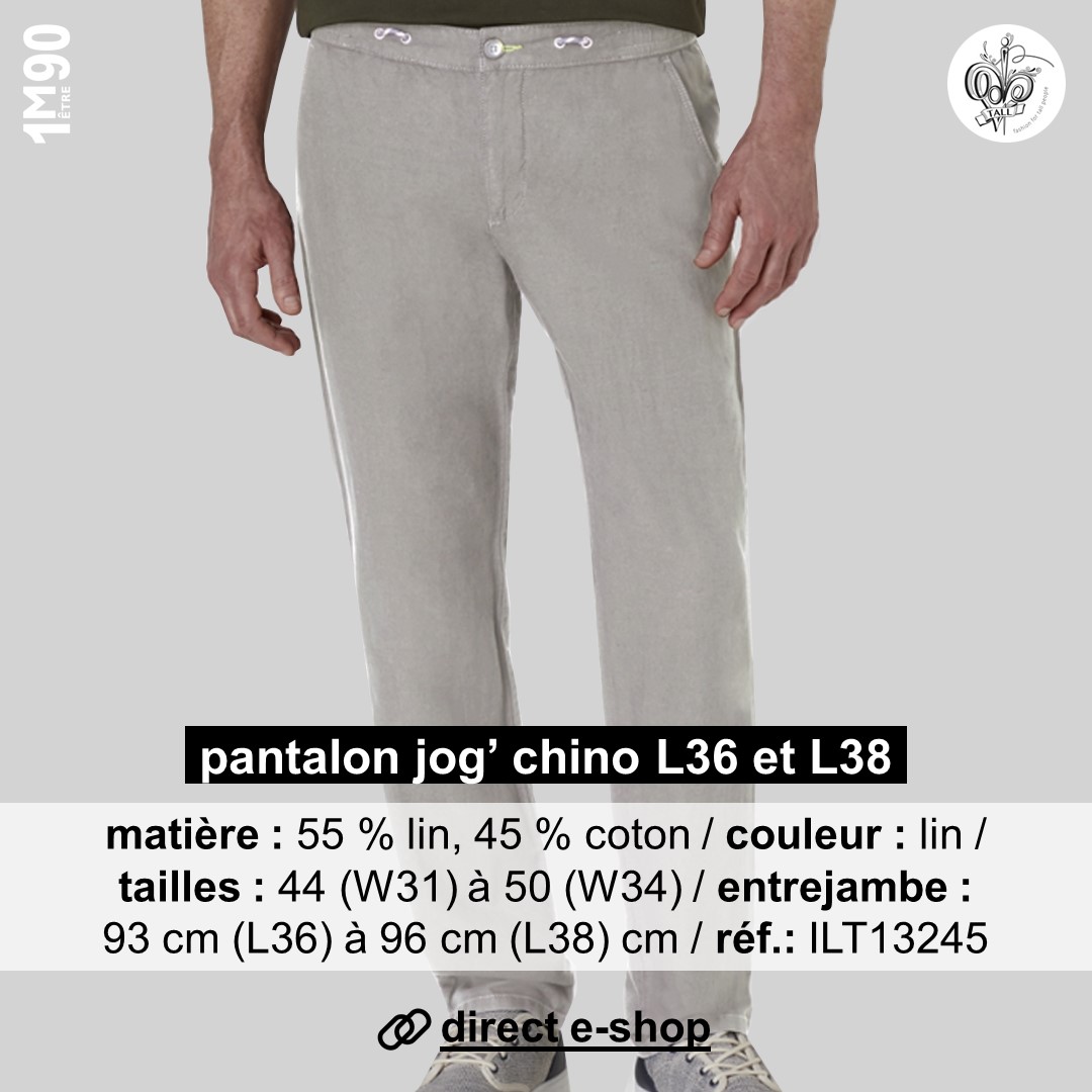 Mode ilt h pantalon lin s