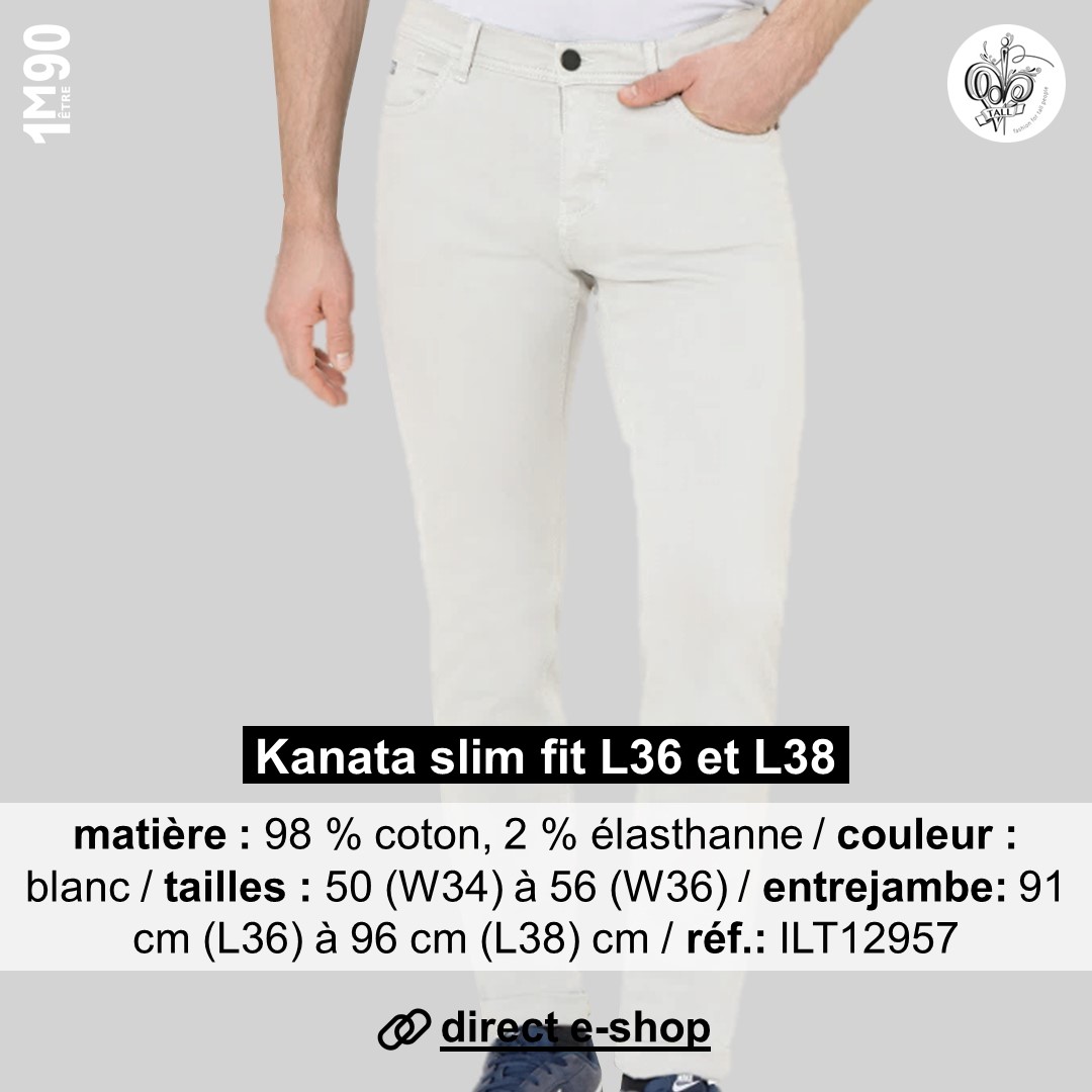 Mode ilt h pantalon blanc s