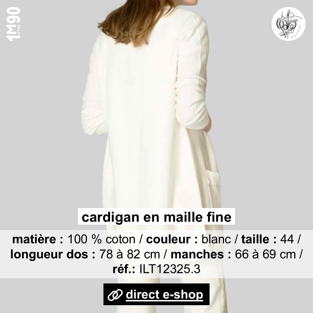 Mode ilt f pull cardigan s
