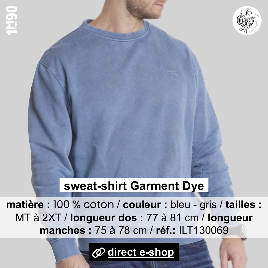Mode ilt h hoodie bleu s