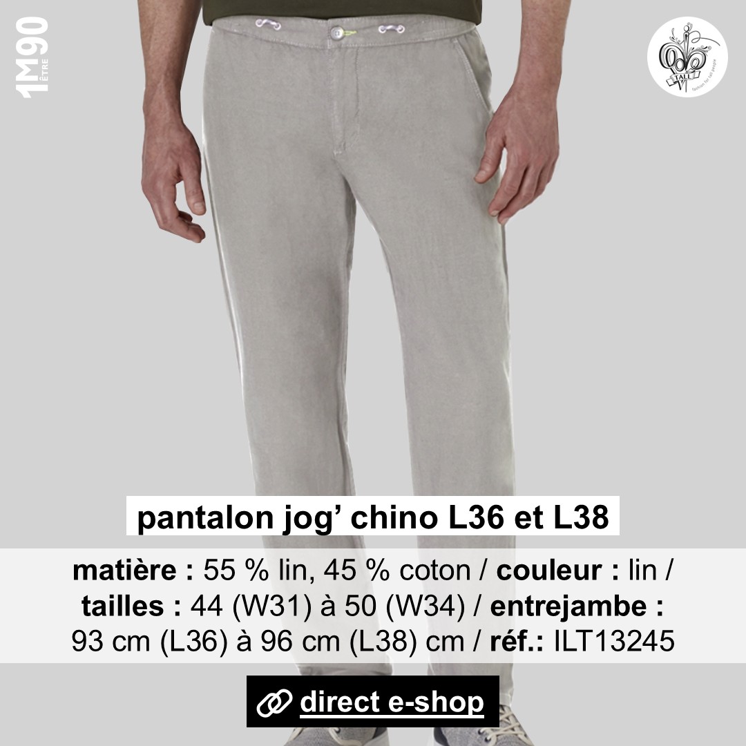 Mode ilt h pantalon lin s