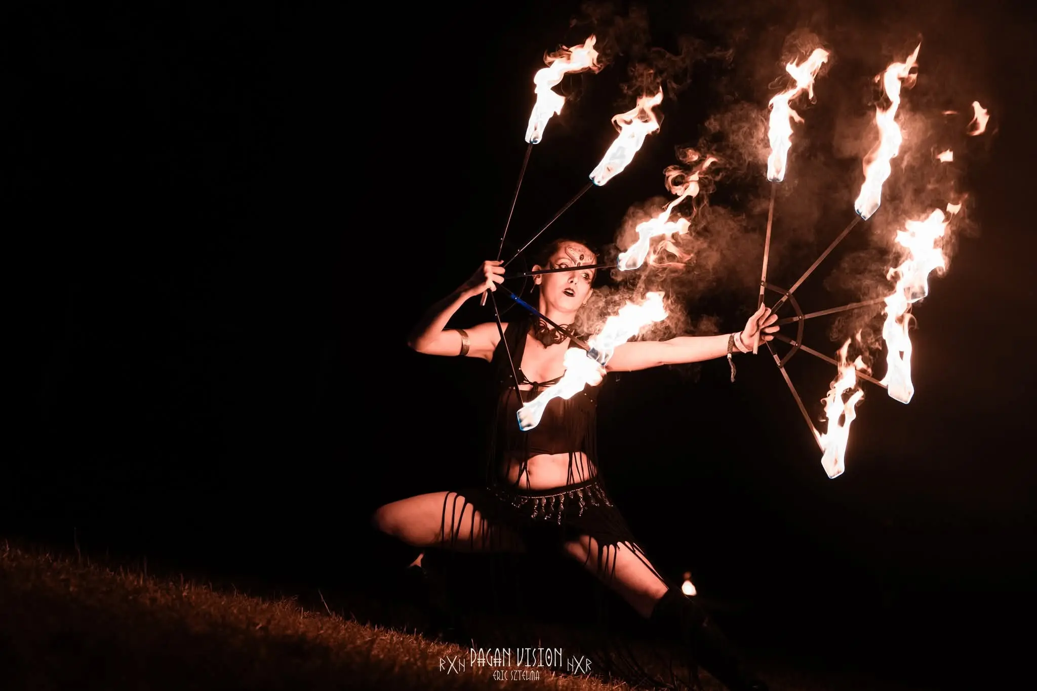 Edc eventails de feu 6