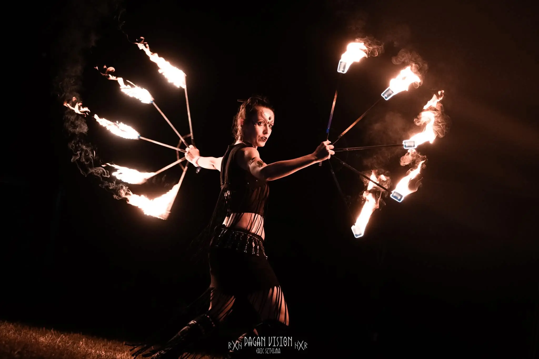 Edc eventails de feu 5