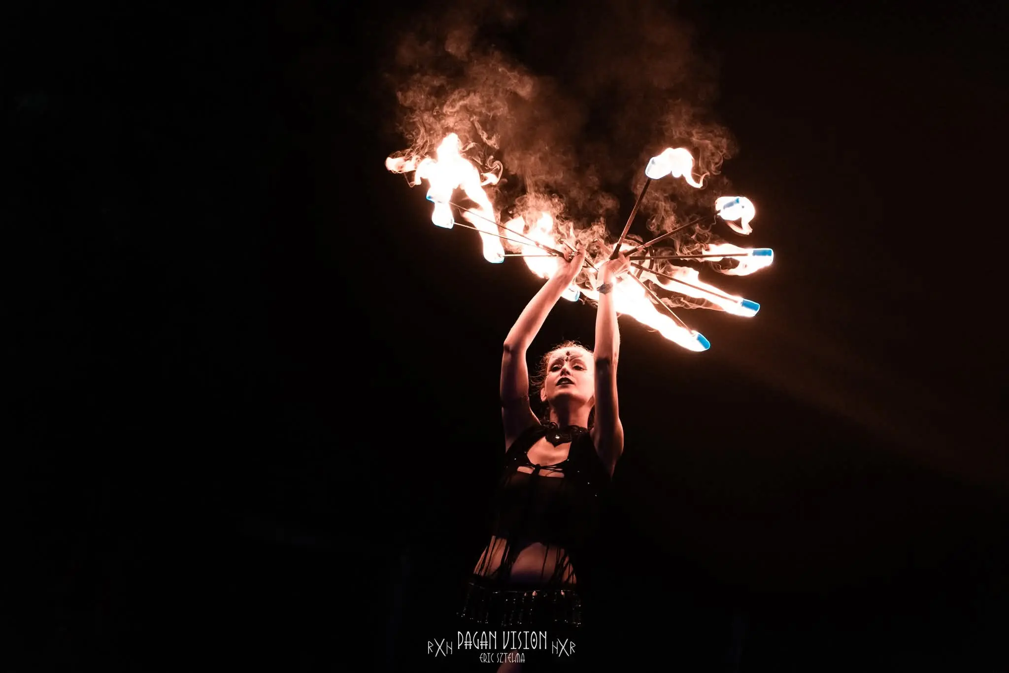 Edc eventails de feu 2