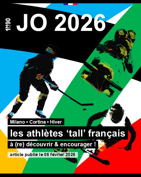 Sport jeux olympiques hiver 2026 tall athletes francais