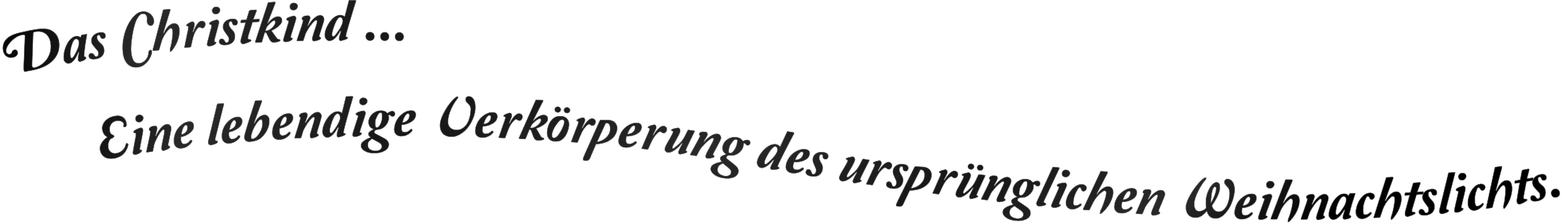 Christkind-weihnachtslicht