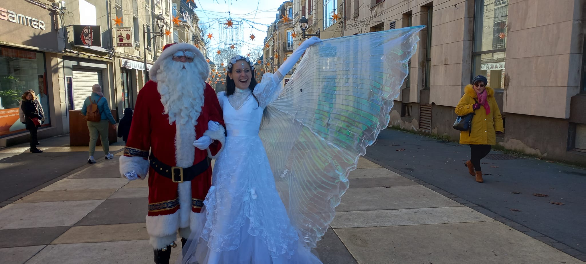 Pere noel et christkindel