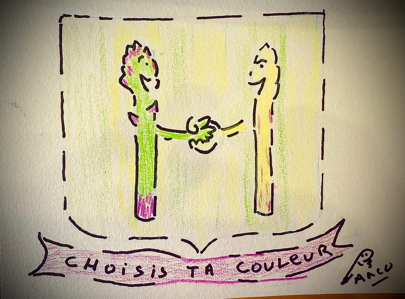 Dessin-asperges