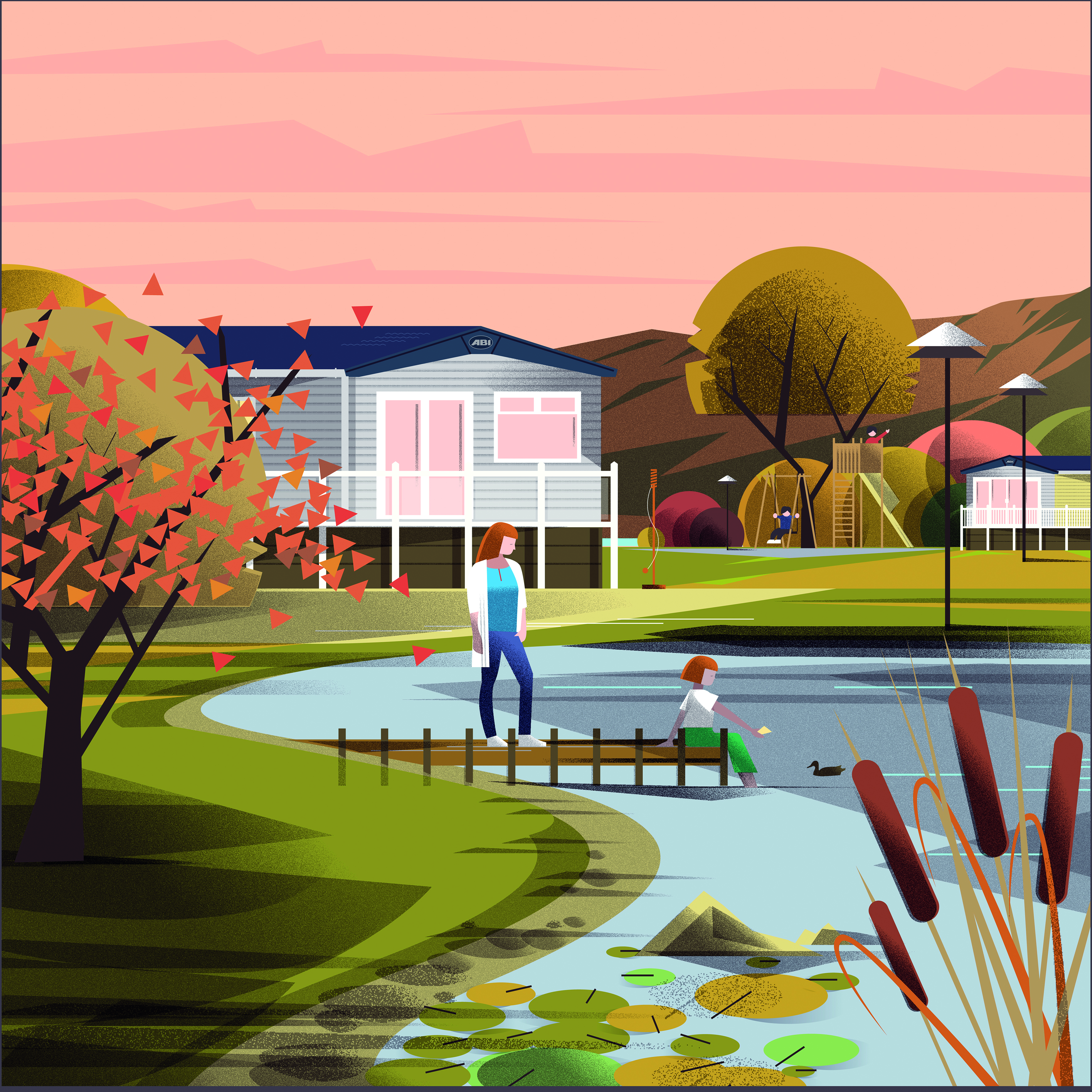 Abi derwent holiday park lake illo 2025 v2 1300x1000px