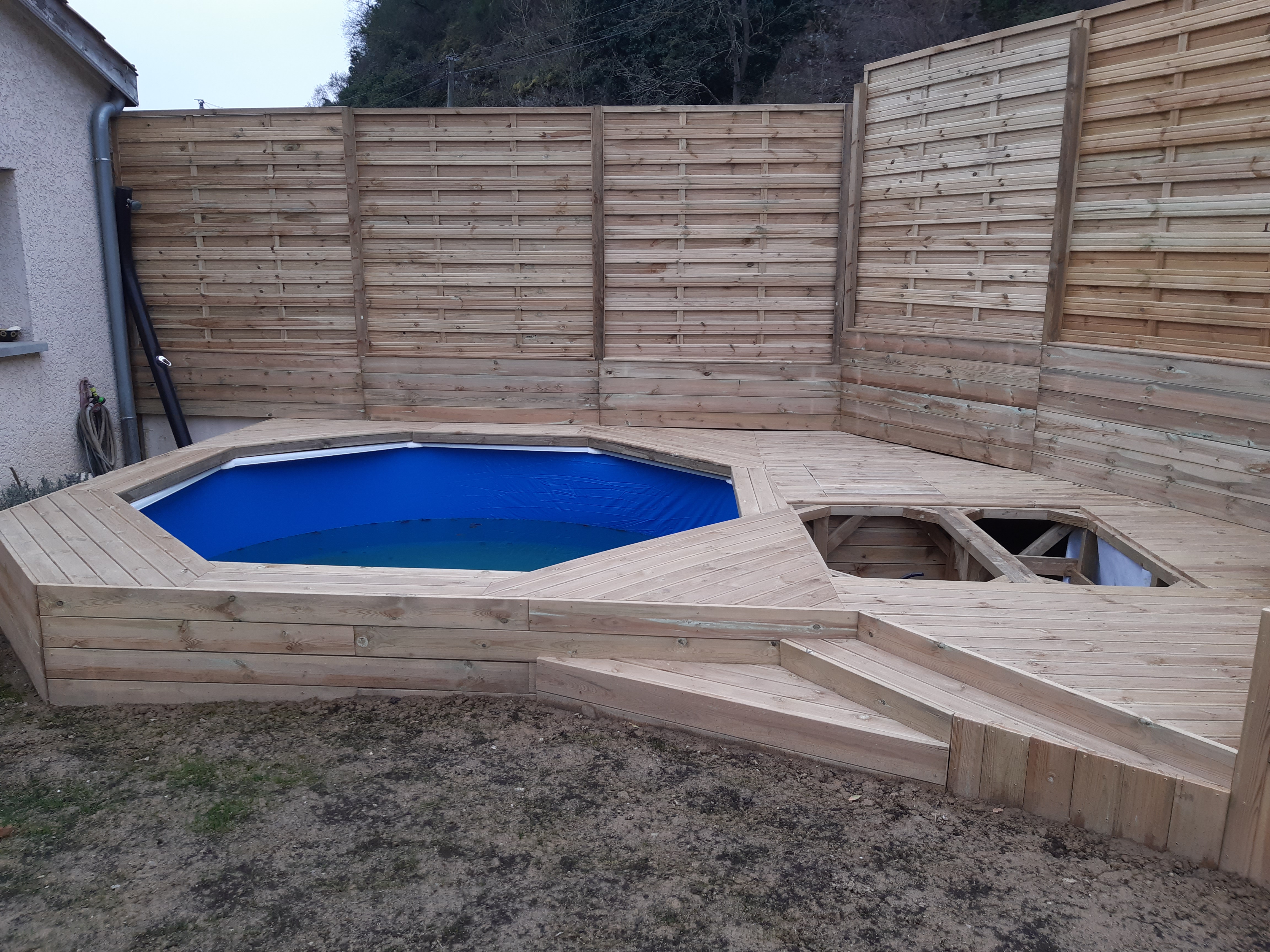 Amenagement piscine bassin 2 
