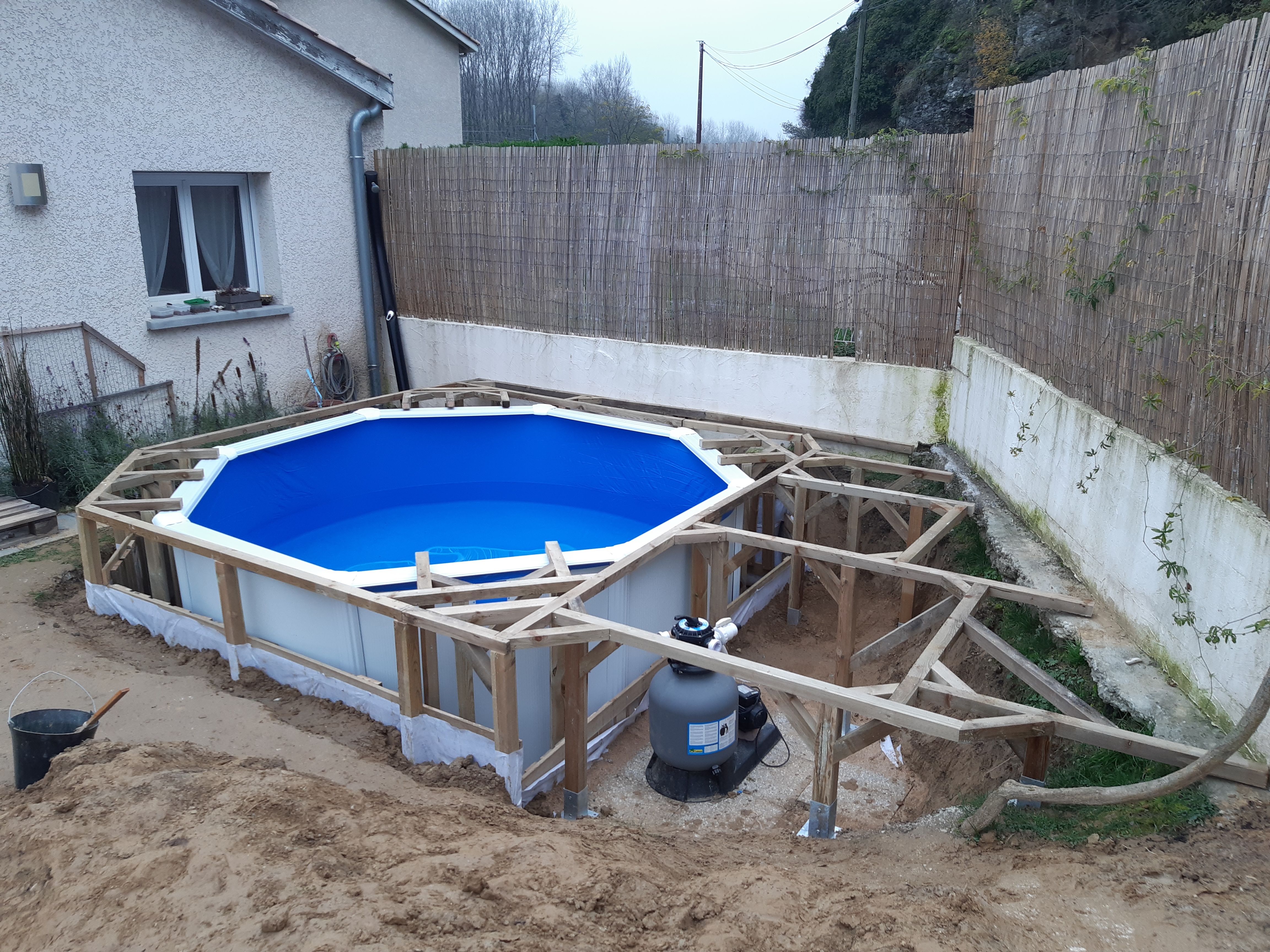 Amenagement piscine bassin 1 