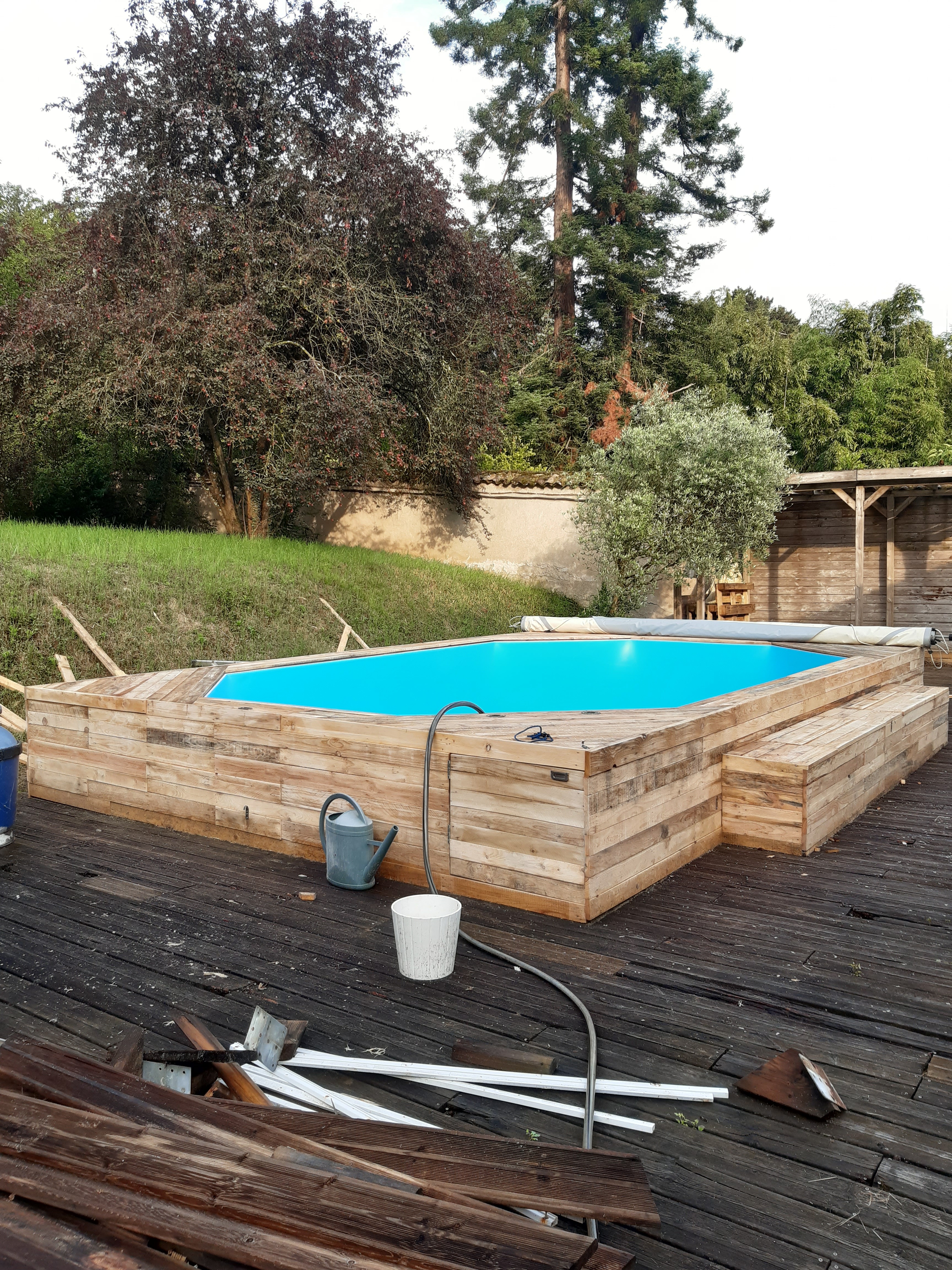 Habillage de piscine 7 