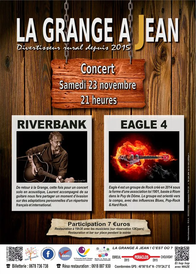 Affiche la grange a Jean