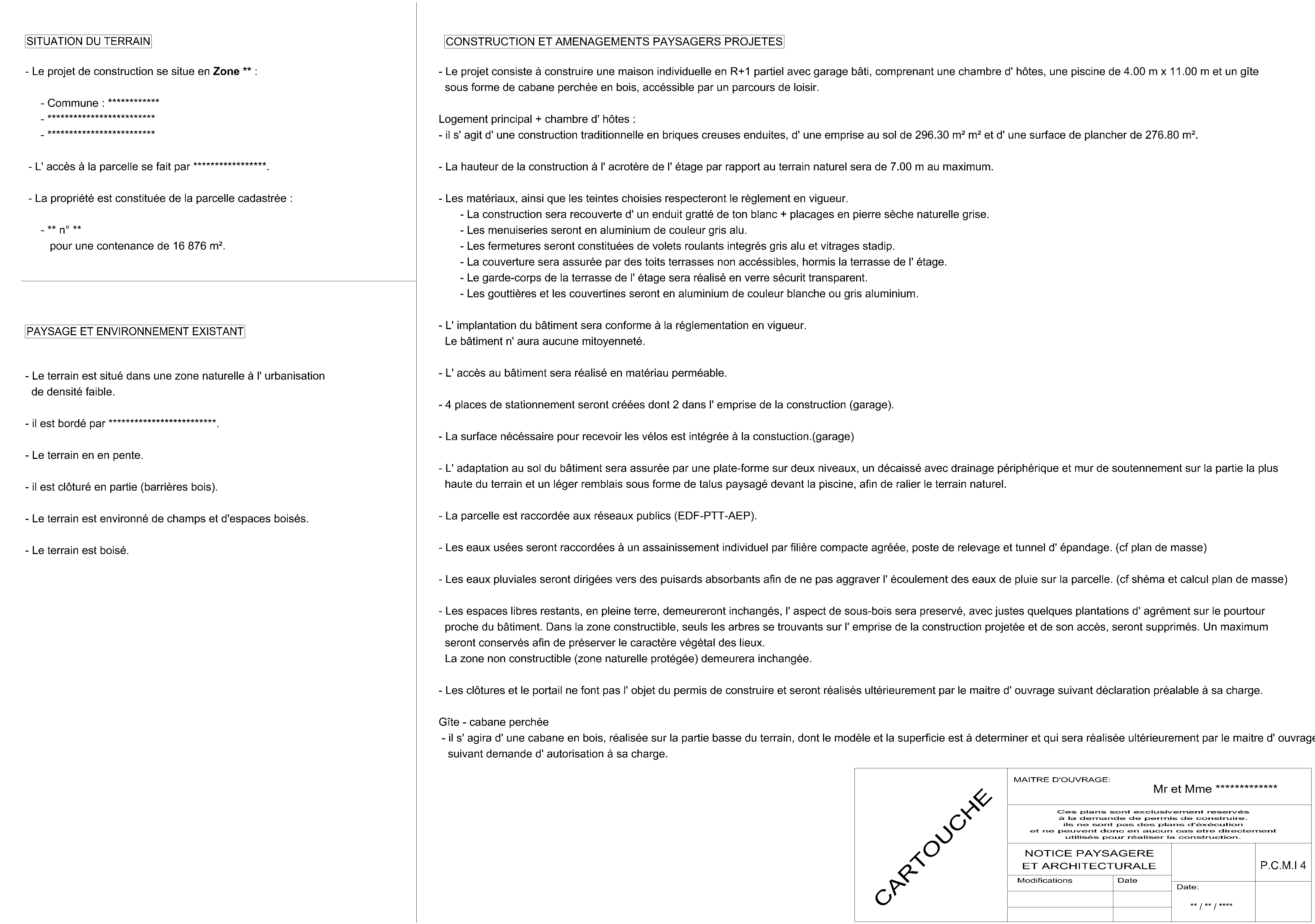 15 permis de construire notice