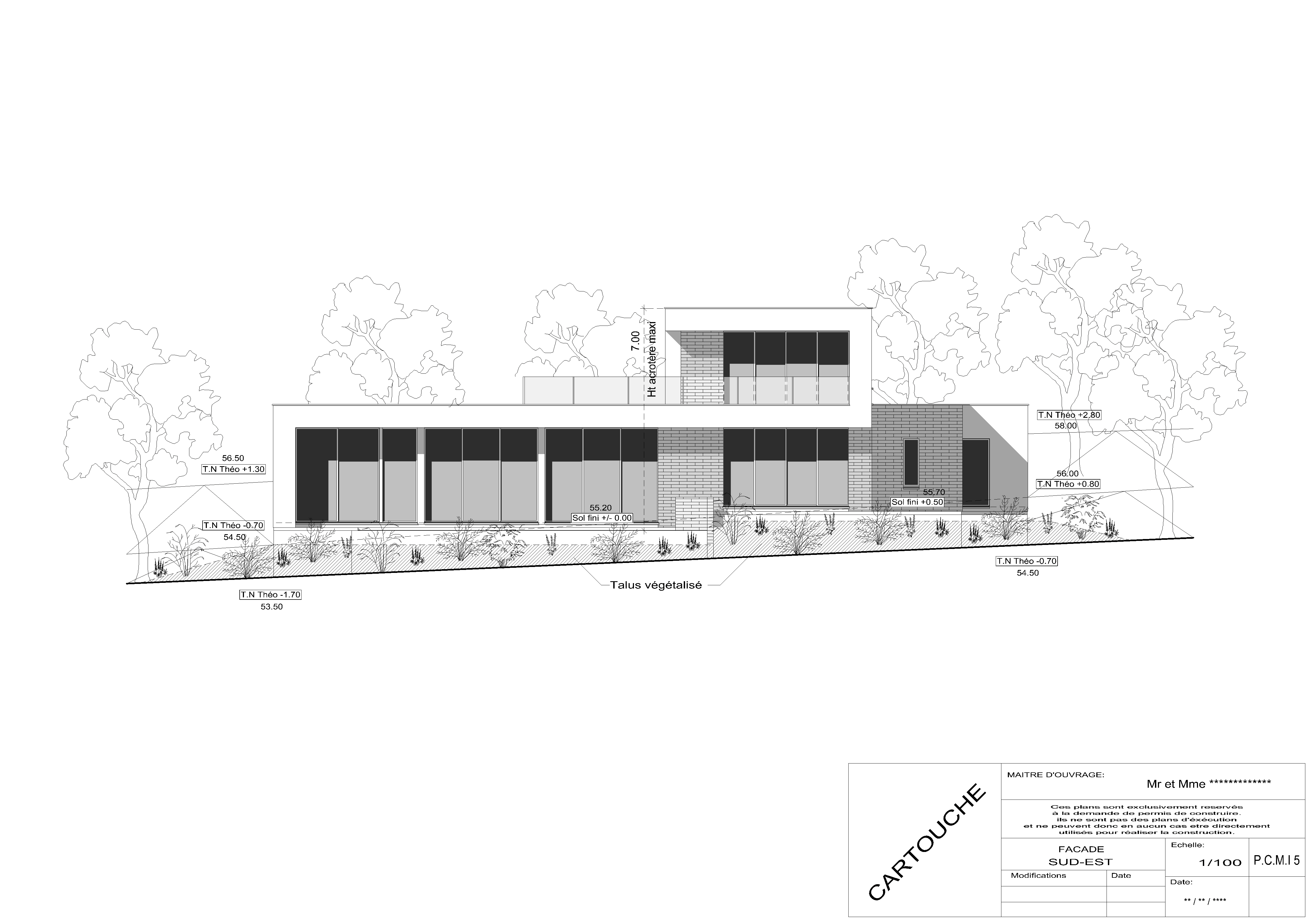 12 permis de construire facade 2