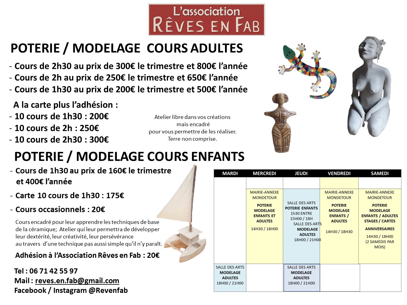 Cours année scolaire 2022/2023