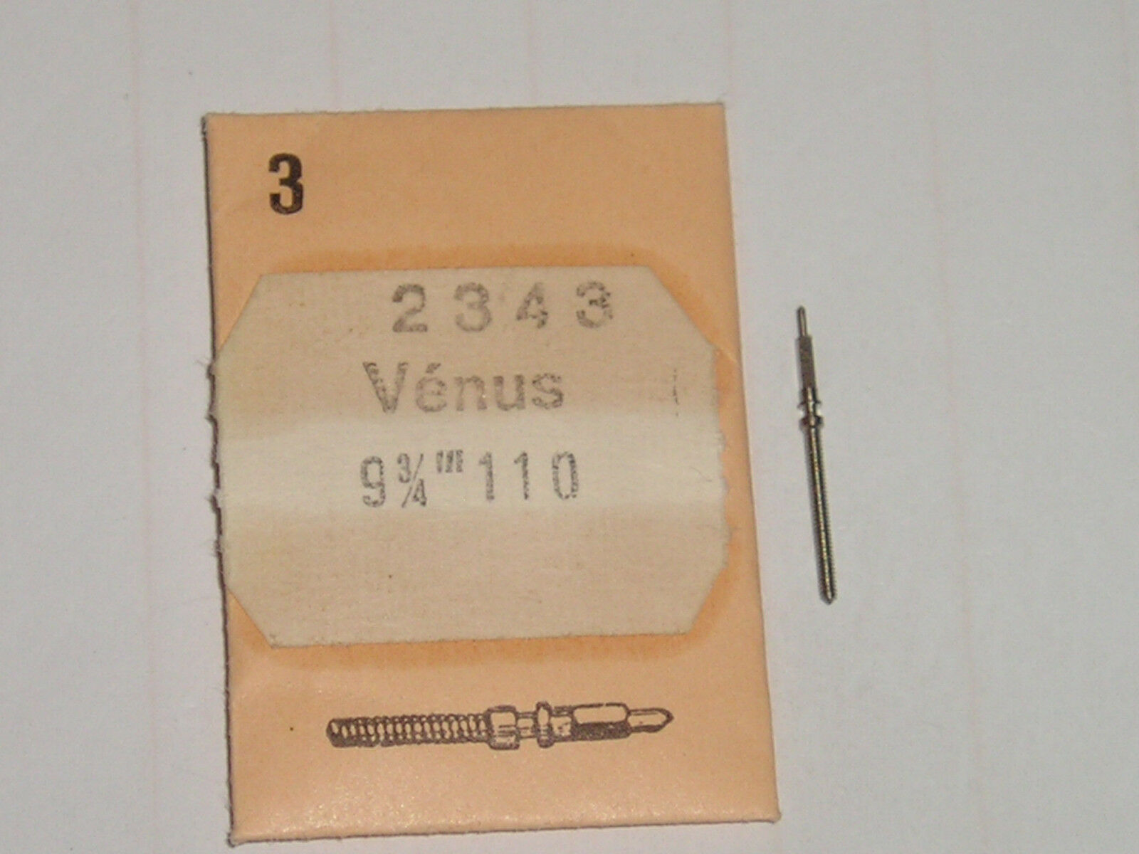 Tige De Remontoir Venus 170/172 Extra Long – Neuve De Stock