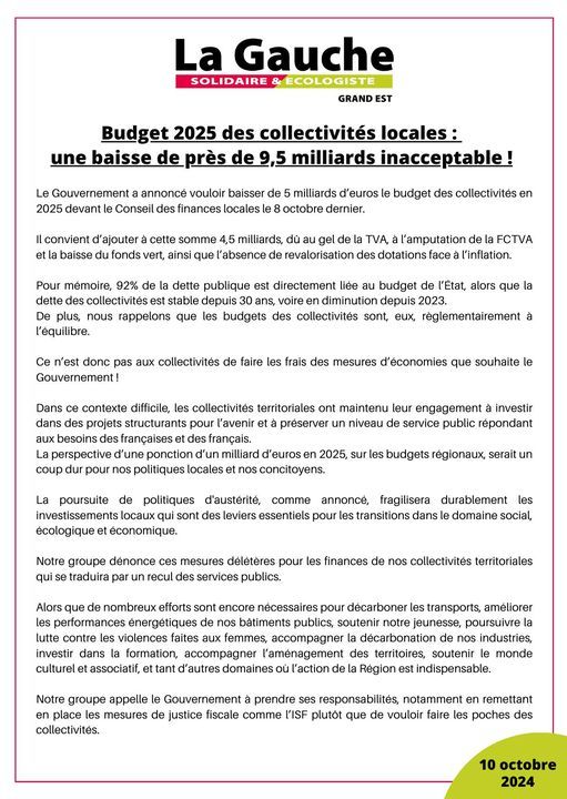 24 10 10 cp coupes budgetaires