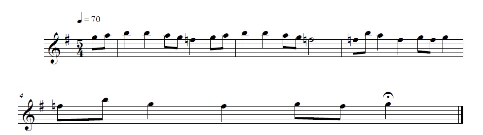 La même à l'octave, à ne démarrer là aussi qu'au bout de 5-6 tours, un peu strident.