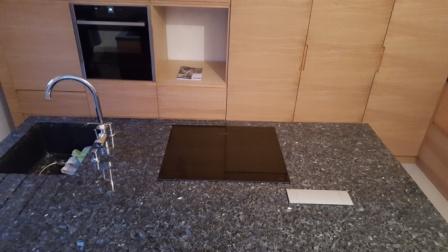 Cuisine ilot granit