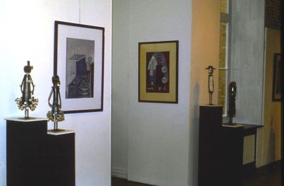 Kunstwerken van Ludo Giels en André Vereecken - Kasteel Cortewalle Beveren 1984
14