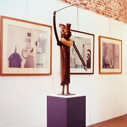 Kunstwerken van Ludo Giels en André Vereecken - Kasteel Cortewalle Beveren 1984
5