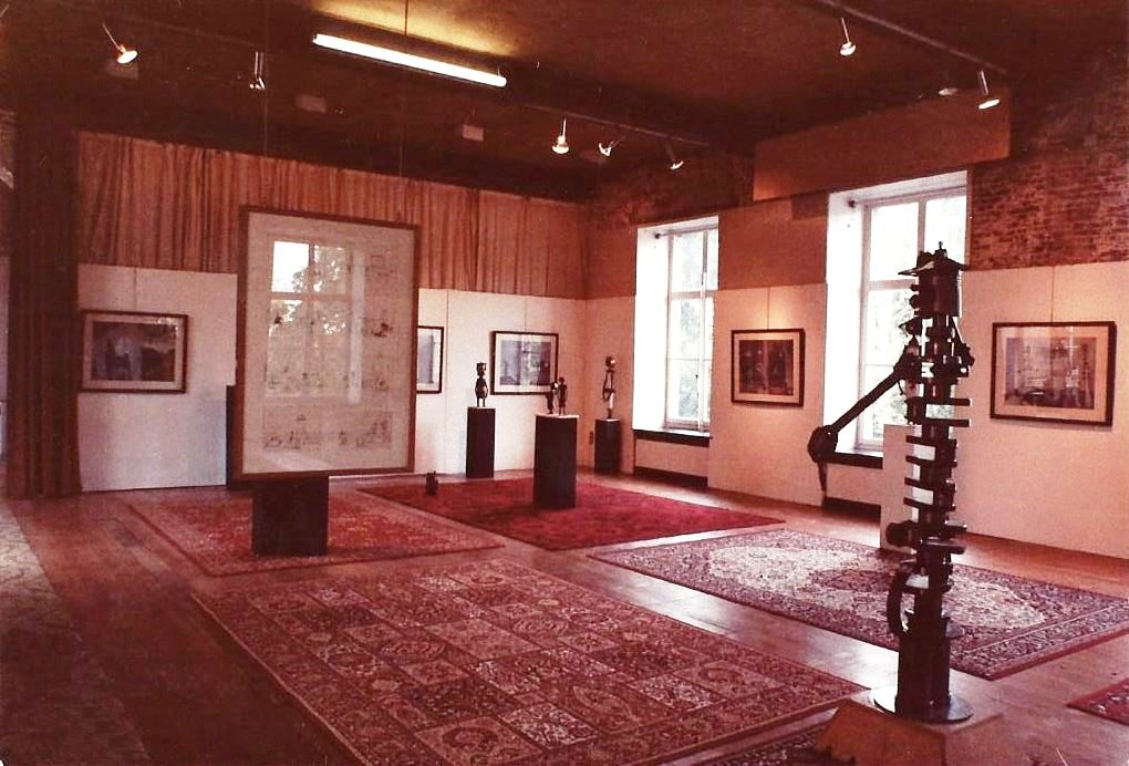 Kunstwerken van Ludo Giels en André Vereecken - Kasteel Cortewalle Beveren 1984
2