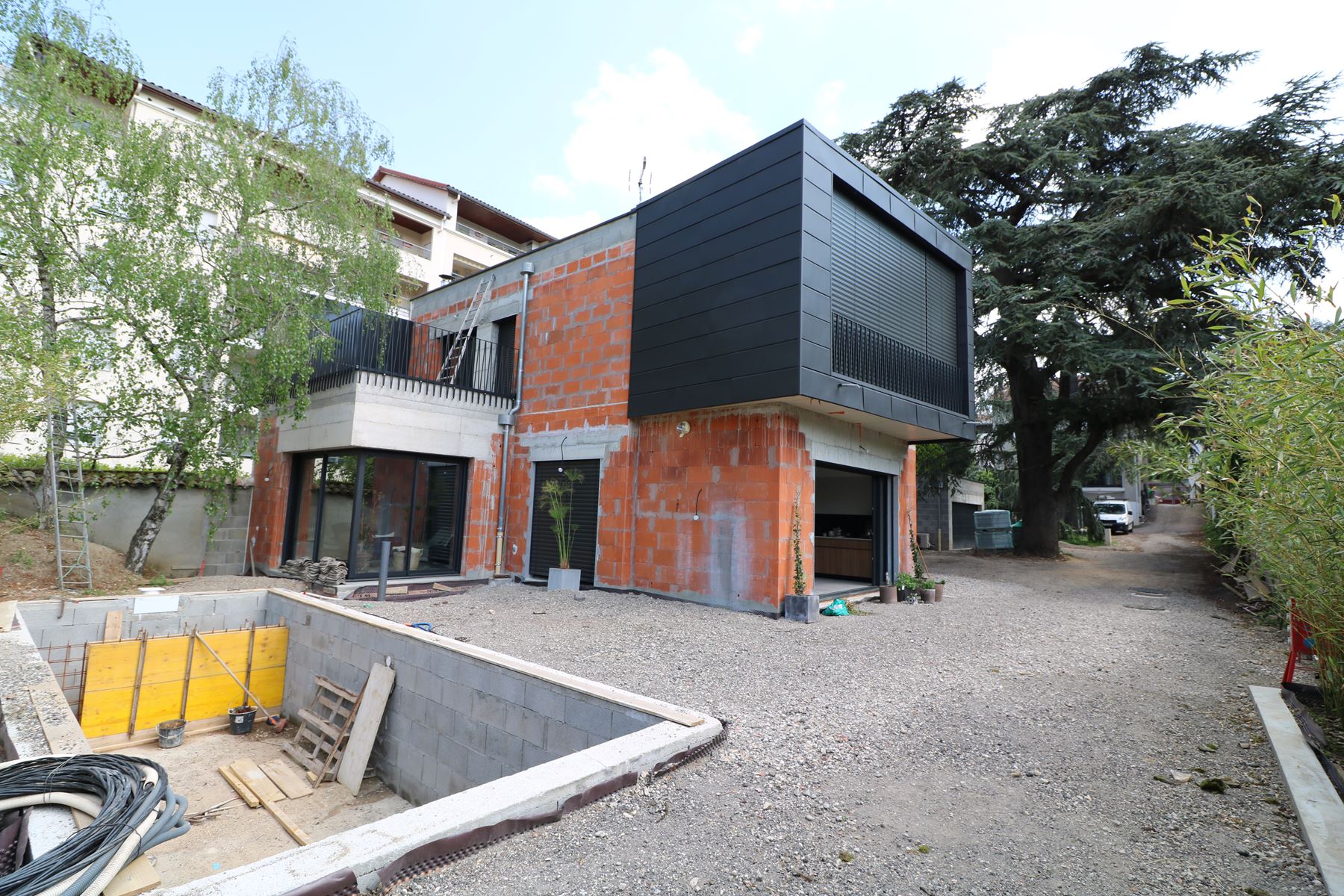 Construction maison individuelle macri montagny architectes lyon 9 