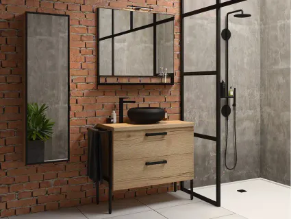 meuble salle de bain avec vasque et colonne Ets MIPE Nantes Sud Loire à Rezé (44400)