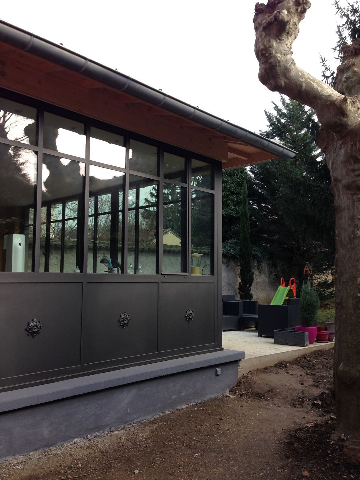 Renovation extension maison individuelle macri montagny architectes lyon 1 