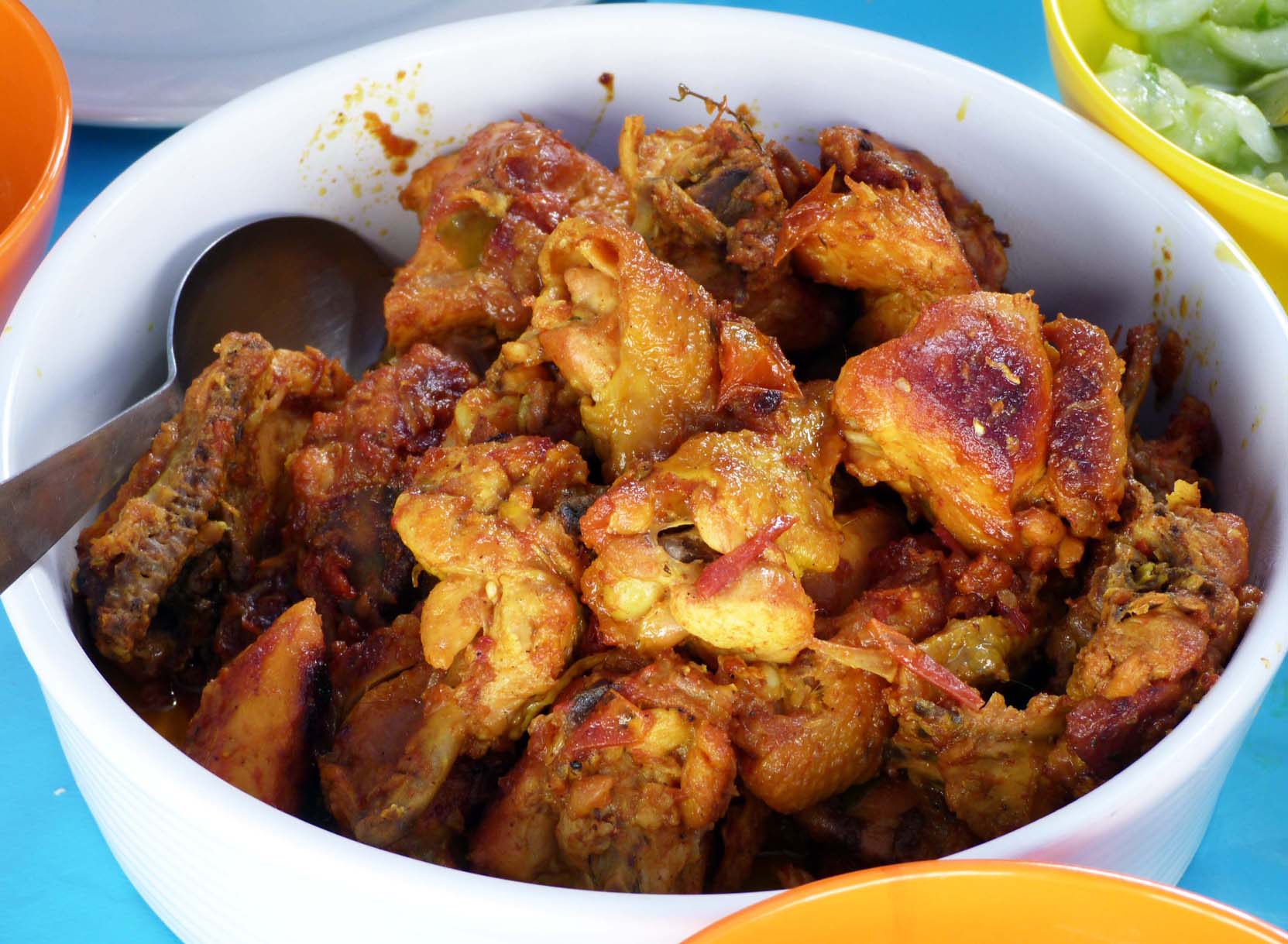 Cari poulet bis