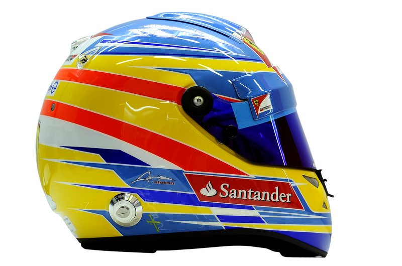 2012 Alonso Casque 1/2 